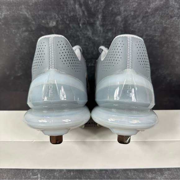 FORCE ZOOM TROUT 8 PRO WOLF GREY GRAY MENS BASEBALL CLEATS SIZE 8.5 METAL STUDS - Picture 3 of 10